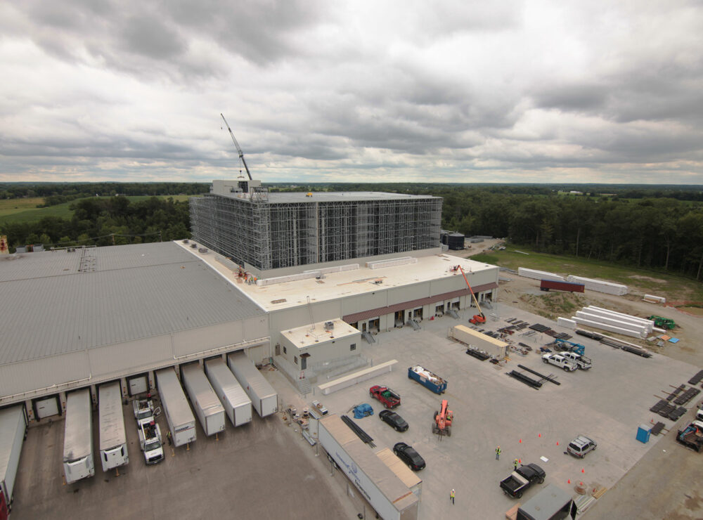 Cargill's 103' tall ASRS facility in Ohio