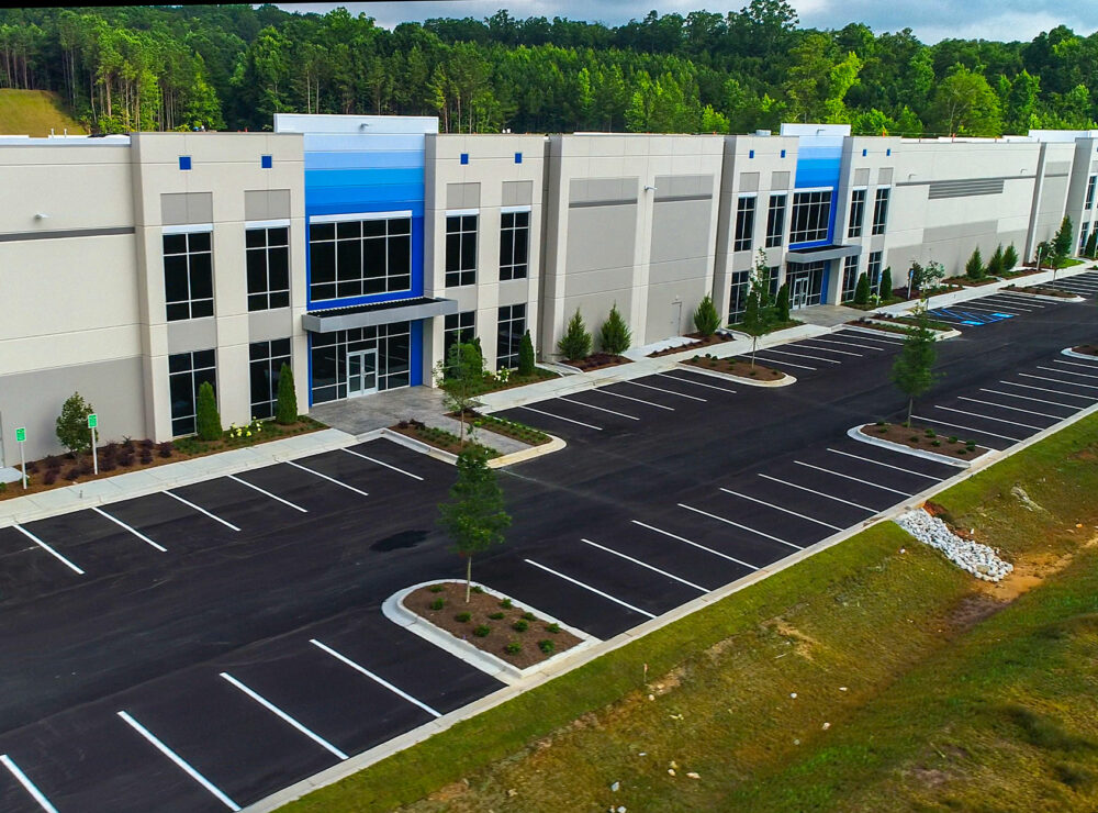 IDI Logistics Speculative Warehouse aerial photo of final building