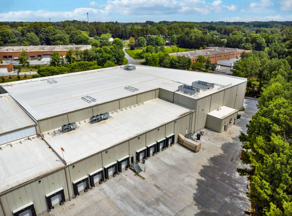 A&D Foods, Duluth, GA aerial drone photo